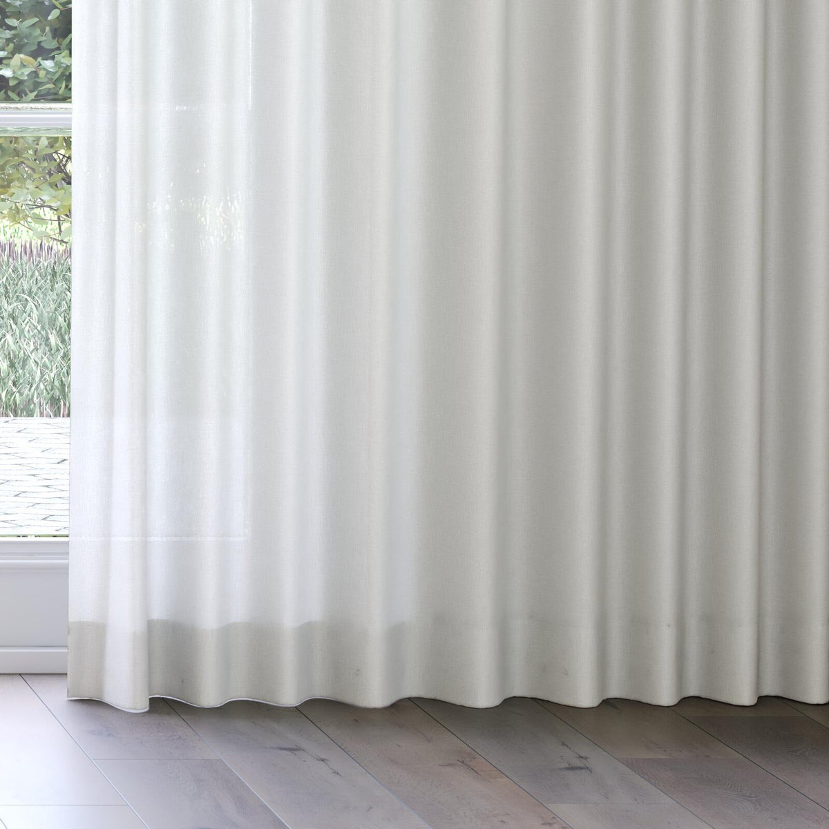Sekers Sulis Smoke fire retardant curtain fabric, view 3