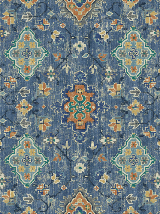 Edmund Bell Fiesta Denim fabric flat