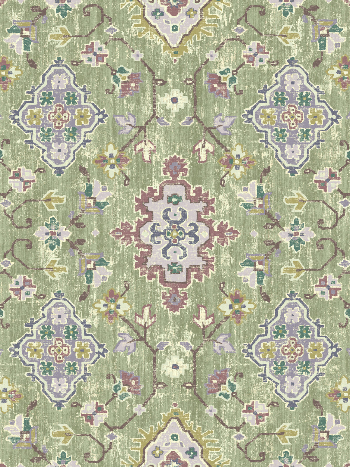 Edmund Bell Fiesta Heather fabric flat