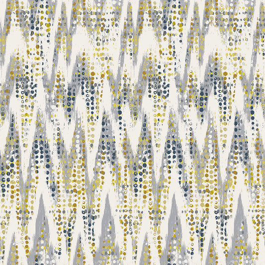 Edmund Bell Finesse Ochre Fire Retardant Curtains