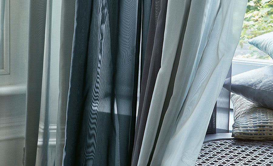 Villa Nova Firenze collection fire retardant curtains lifestyle setting