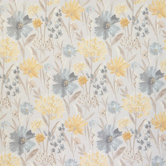 ILIV Fleur Wedgewood Fire Retardant Curtains