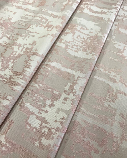 Edinburgh Weavers Fragment Coral Fire Retardant Curtains