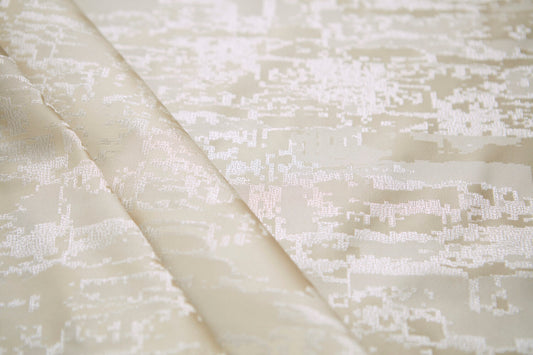 Edinburgh Weavers Fragment Natural Fire Retardant Curtains
