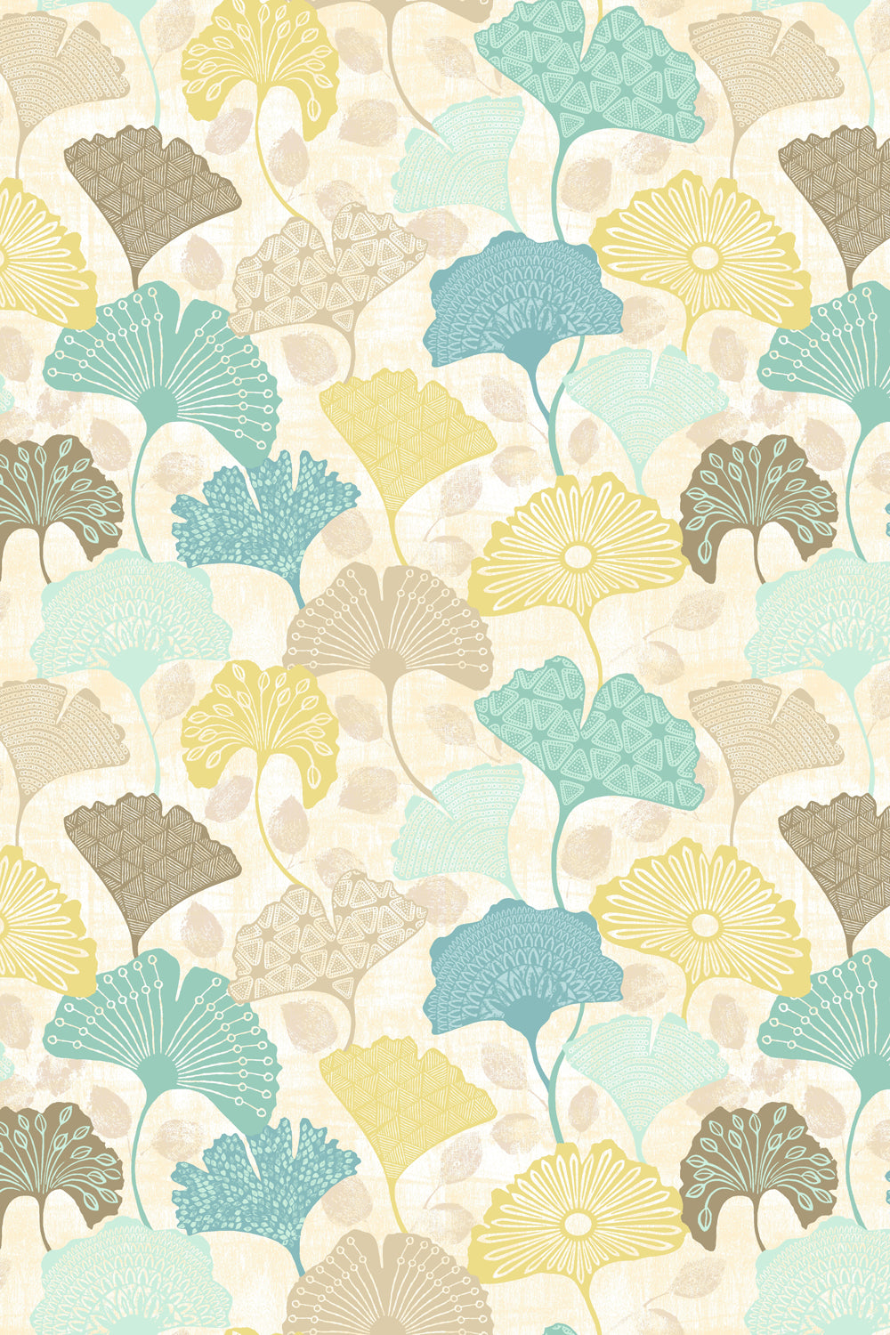 Skopos Gingko Sky Fire Retardant Curtains