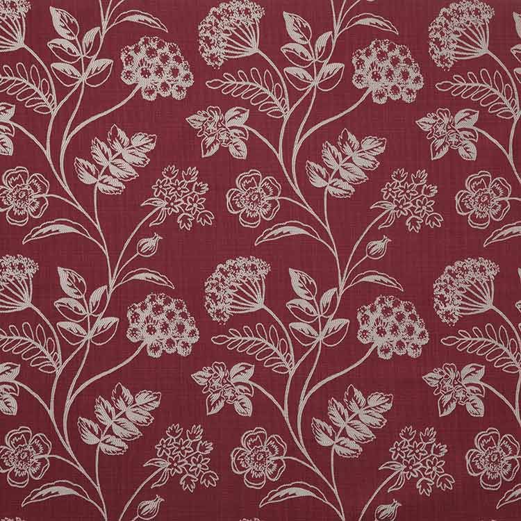 ILIV Grassington Bordeaux Fire Retardant Curtains