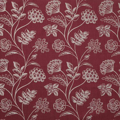 ILIV Grassington Bordeaux Fire Retardant Curtains
