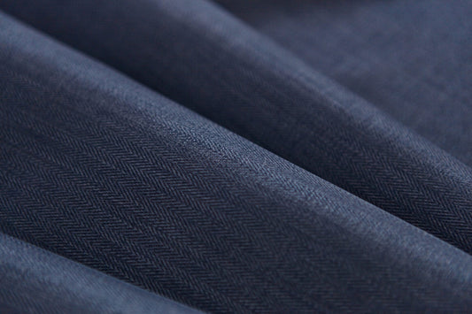 Edinburgh Weavers Gravity Blue Fire Retardant Curtains