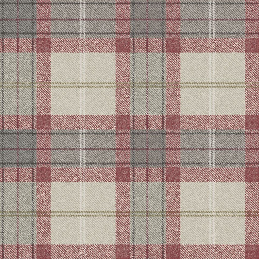 Edmund Bell Greenwich Claret Fire Retardant Curtains