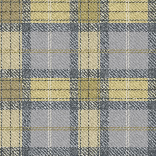 Edmund Bell Greenwich Mustard Fire Retardant Curtains