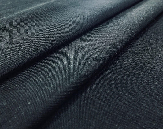 Edinburgh Weavers Haydn Black Fire Retardant Curtains