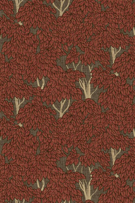 Skopos Hedgerow Rosehip Fire Retardant Curtains