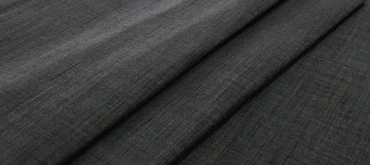 Edinburgh Weavers Horizon Charcoal Fire Retardant Curtains
