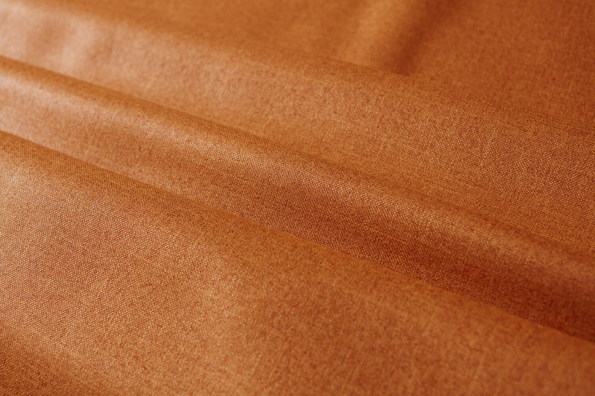 Edinburgh Weavers Horizon Orange Fire Retardant Curtains