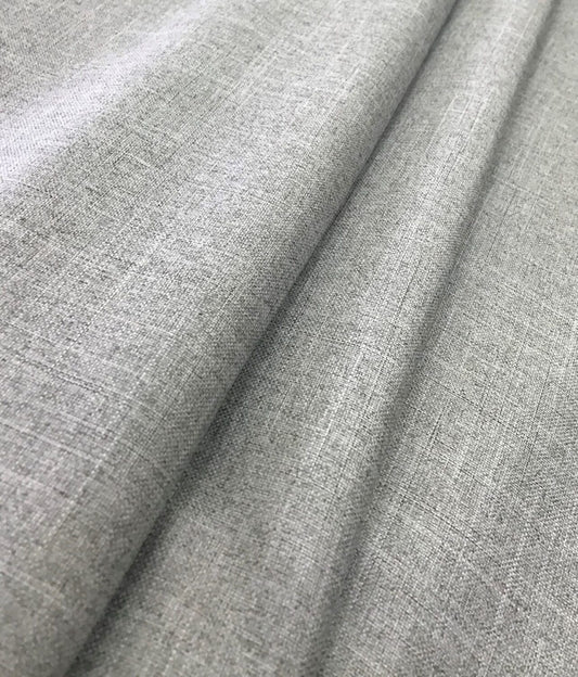 Edinburgh Weavers Horizon Pewter Fire Retardant Curtains
