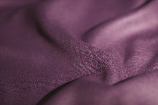 Edinburgh Weavers Horizon Plum Fire Retardant Curtains