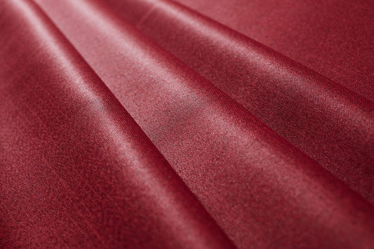 Edinburgh Weavers Horizon Raspberry Fire Retardant Curtains