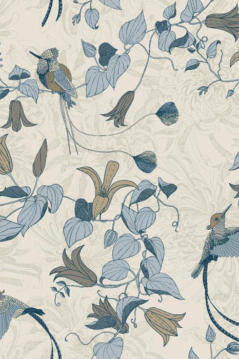 Skopos Hummingbird Linen Fire Retardant Curtains
