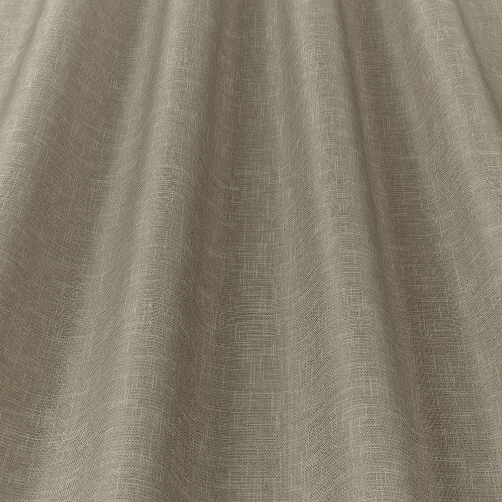 ILIV Accent Taupe Fire Retardant Curtains wavy