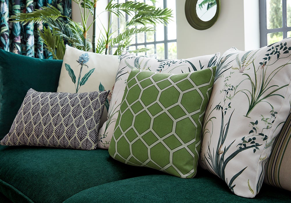 ILIV Annika Emerald Fire Retardant Curtains lifestyle