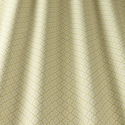 ILIV Asby Pistachio Fire Retardant Curtains wavy