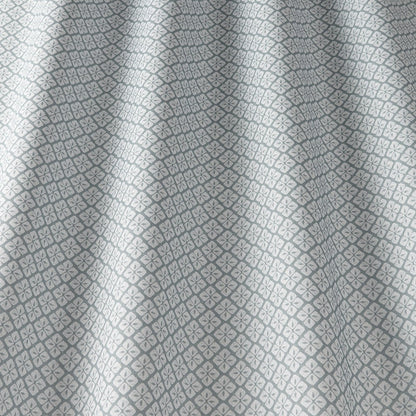 ILIV Asby Wedgewood Fire Retardant Curtains wavy