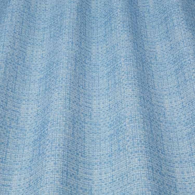 ILIV Bergen Denim Fire Retardant Curtains wavy