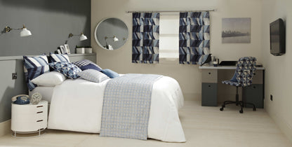 ILIV Bergen Midnight Fire Retardant Curtains lifestyle