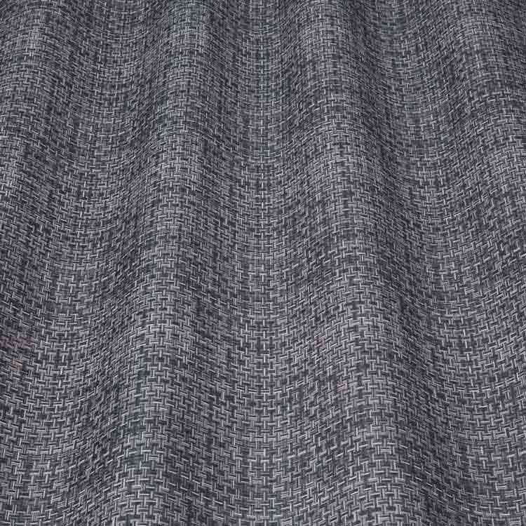 ILIV Bergen Noir Fire Retardant Curtains wavy