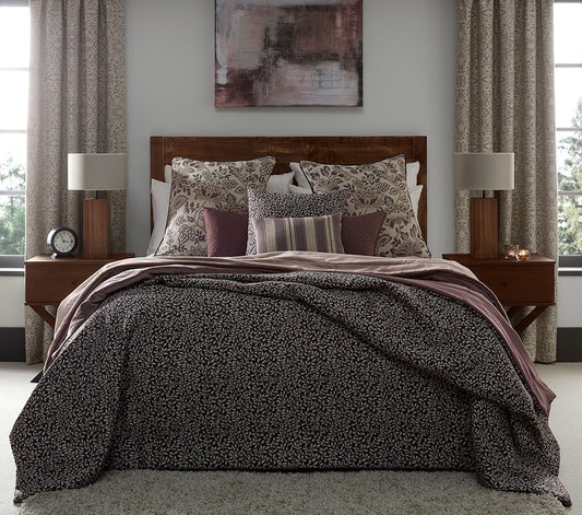 ILIV Briar Plum Fire Retardant Curtains lifestyle