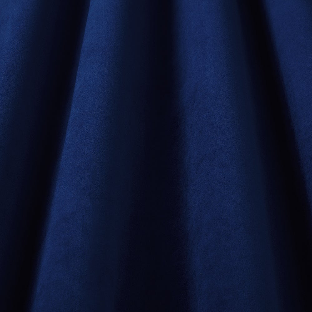 ILIV Brookland Cobalt Fire Retardant Curtains wavy