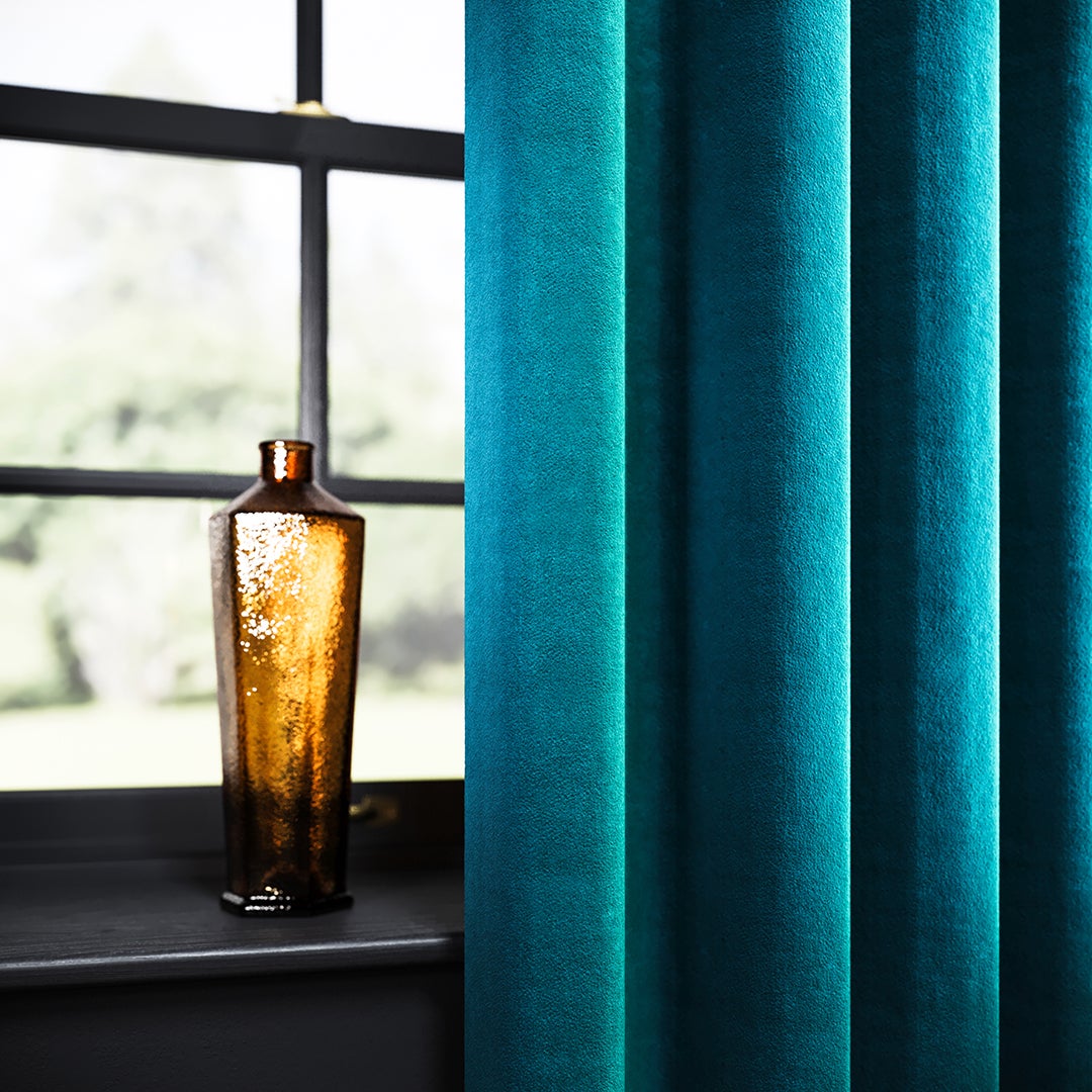 ILIV Brookland Raspberry Fire Retardant Curtains lifestyle