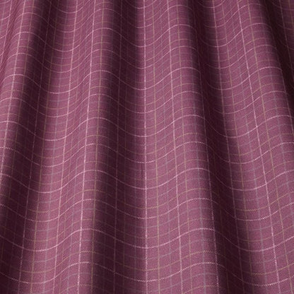 ILIV Burlington Damson Fire Retardant Curtains wavy