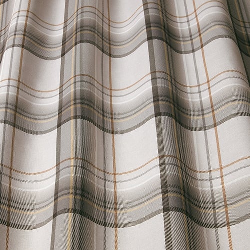 ILIV Connel Charcoal Fire Retardant Curtains wavy