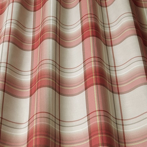 ILIV Connel Claret Fire Retardant Curtains wavy