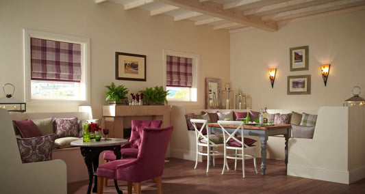 ILIV Connel Damson Fire Retardant Curtains lifestyle