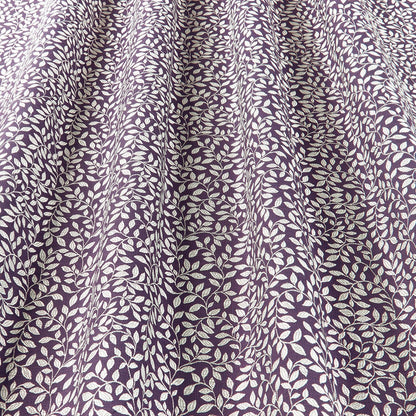 ILIV Cora Plum Fire Retardant Curtains wavy