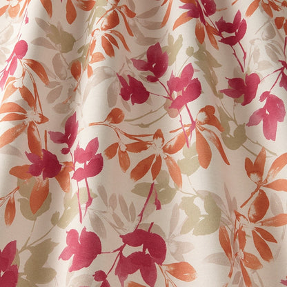 ILIV Crofton Mulberry Fire Retardant Curtains wavy