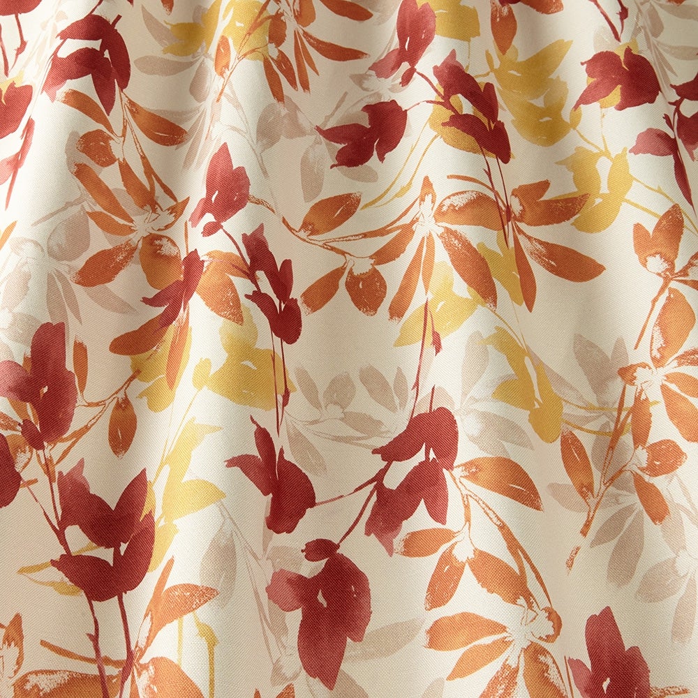 ILIV Crofton Ruby Fire Retardant Curtains wavy