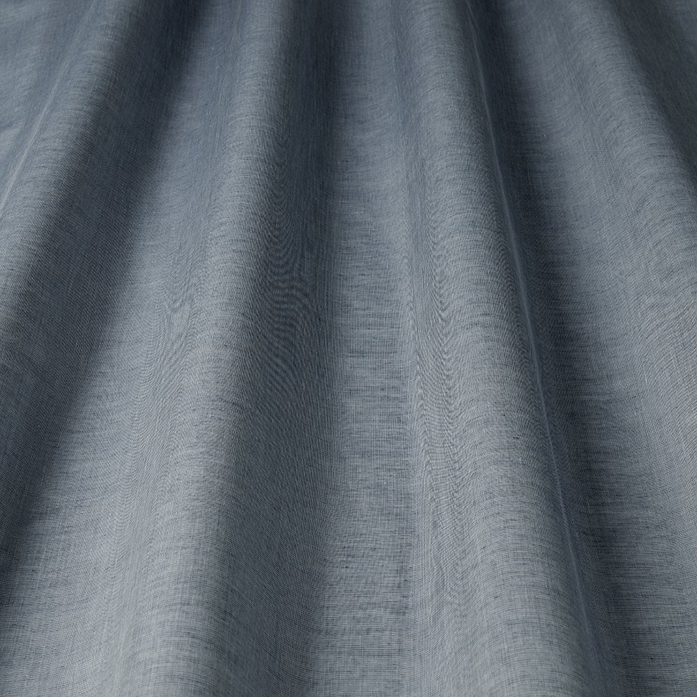 ILIV Eclipse Indigo Fire Retardant Curtains wavy