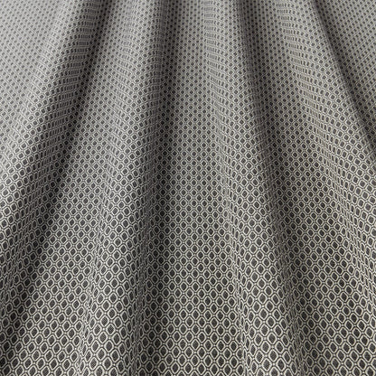 ILIV Ellis Charcoal Fire Retardant Curtains wavy