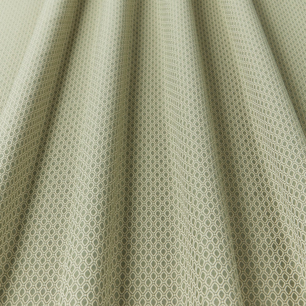 ILIV Ellis Olive Fire Retardant Curtains wavy