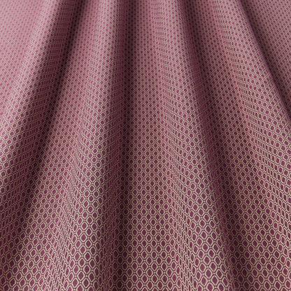 ILIV Ellis Raspberry Fire Retardant Curtains wavy