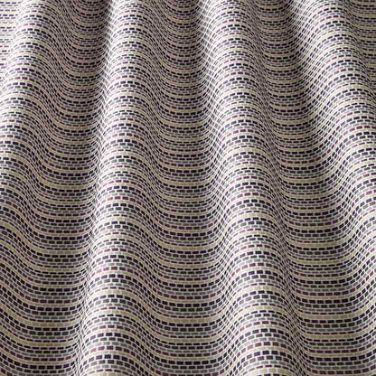 ILIV Escape Damson Fire Retardant Curtains wavy
