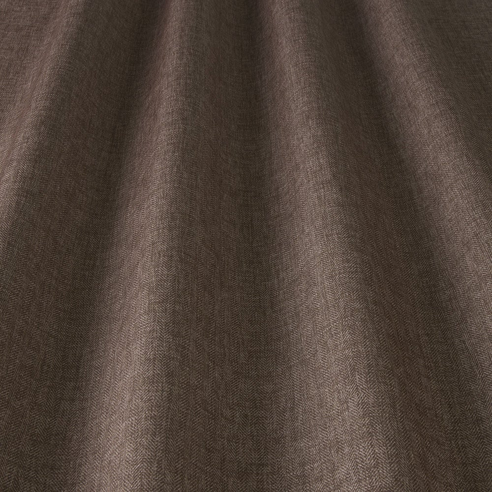 ILIV Everett Cocoa Fire Retardant Curtains wavy