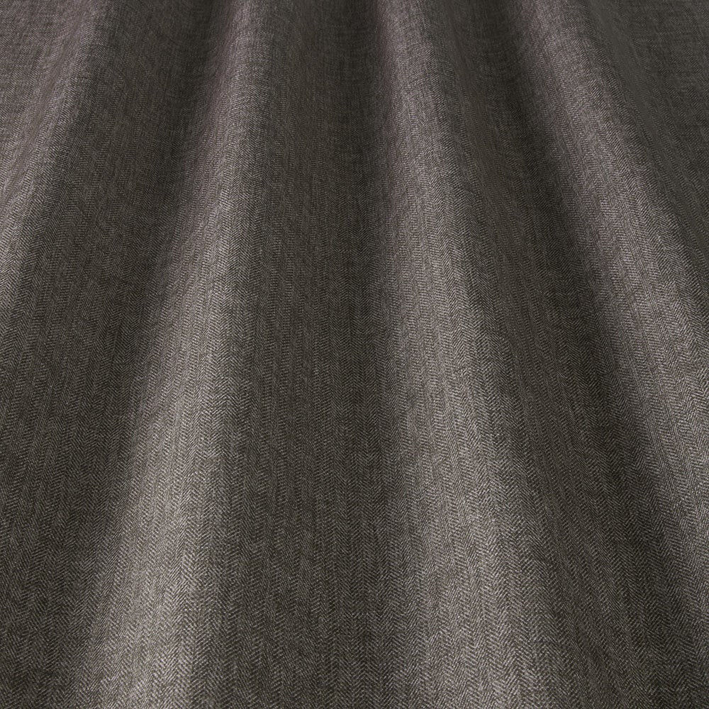 ILIV Everett Graphite Fire Retardant Curtains wavy