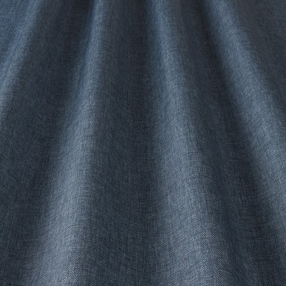 ILIV Everett Indigo Fire Retardant Curtains wavy