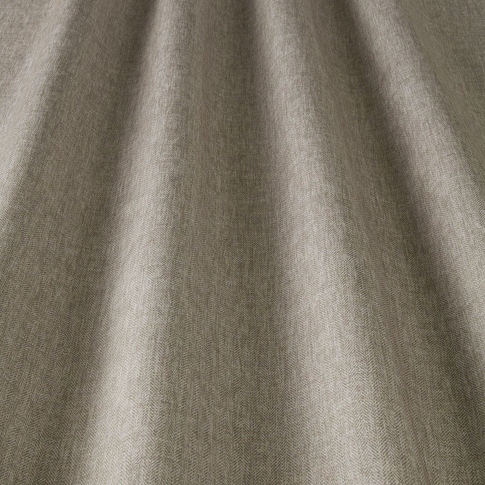 ILIV Everett Taupe Fire Retardant Curtains wavy