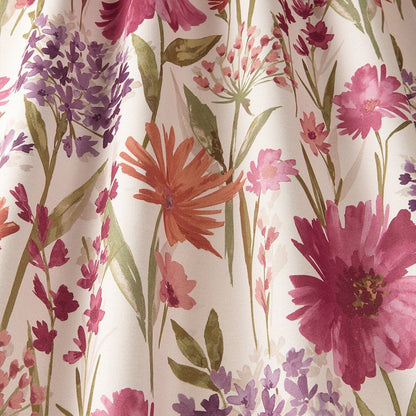 ILIV Fleur Mulberry Fire Retardant Curtains wavy