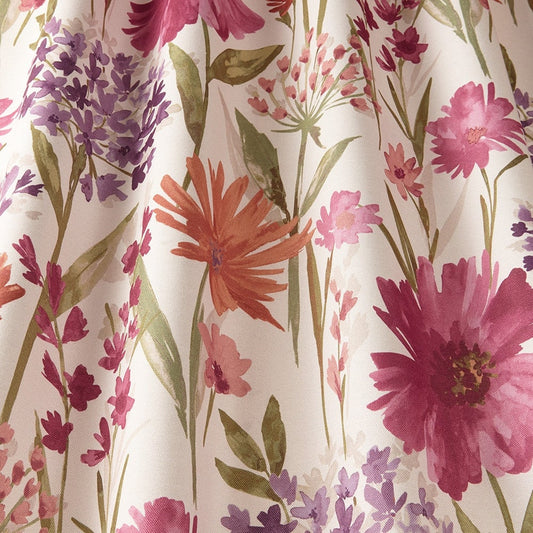 ILIV Fleur Mulberry Fire Retardant Curtains wavy